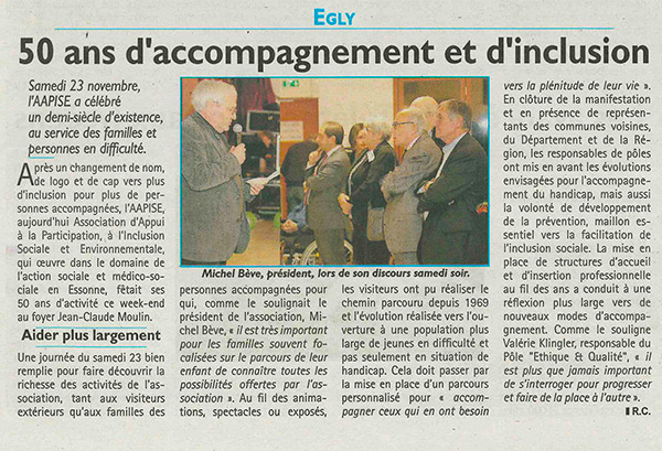 50 ans d’accompagnement et d’inclusion