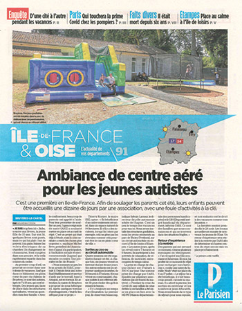 Ambiance de centre aéré pour les jeunes autistes