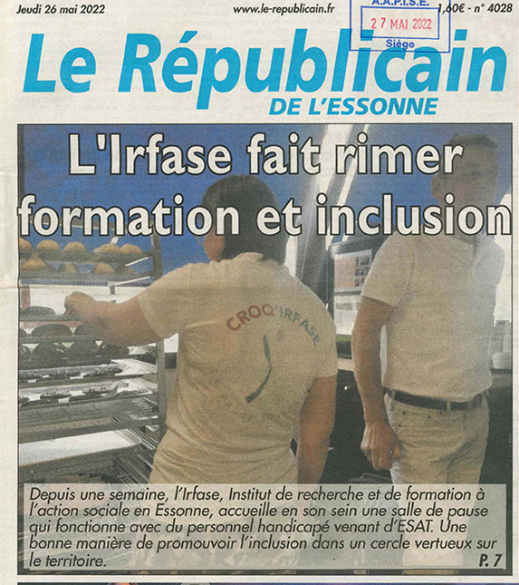 Inclusion : à l’Irfase, la cafétéria est gérée par l’ESAT de Brétigny