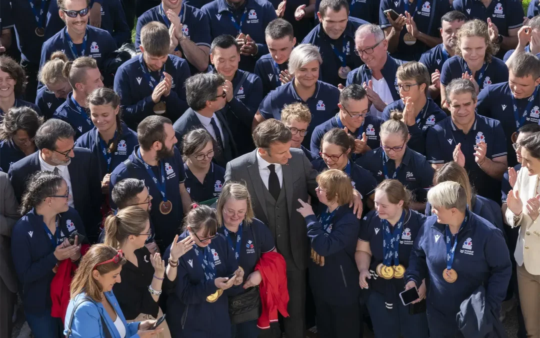 Sport adapté : à un an des jeux paralympiques, l’équipe nationale de handball à l’honneur !